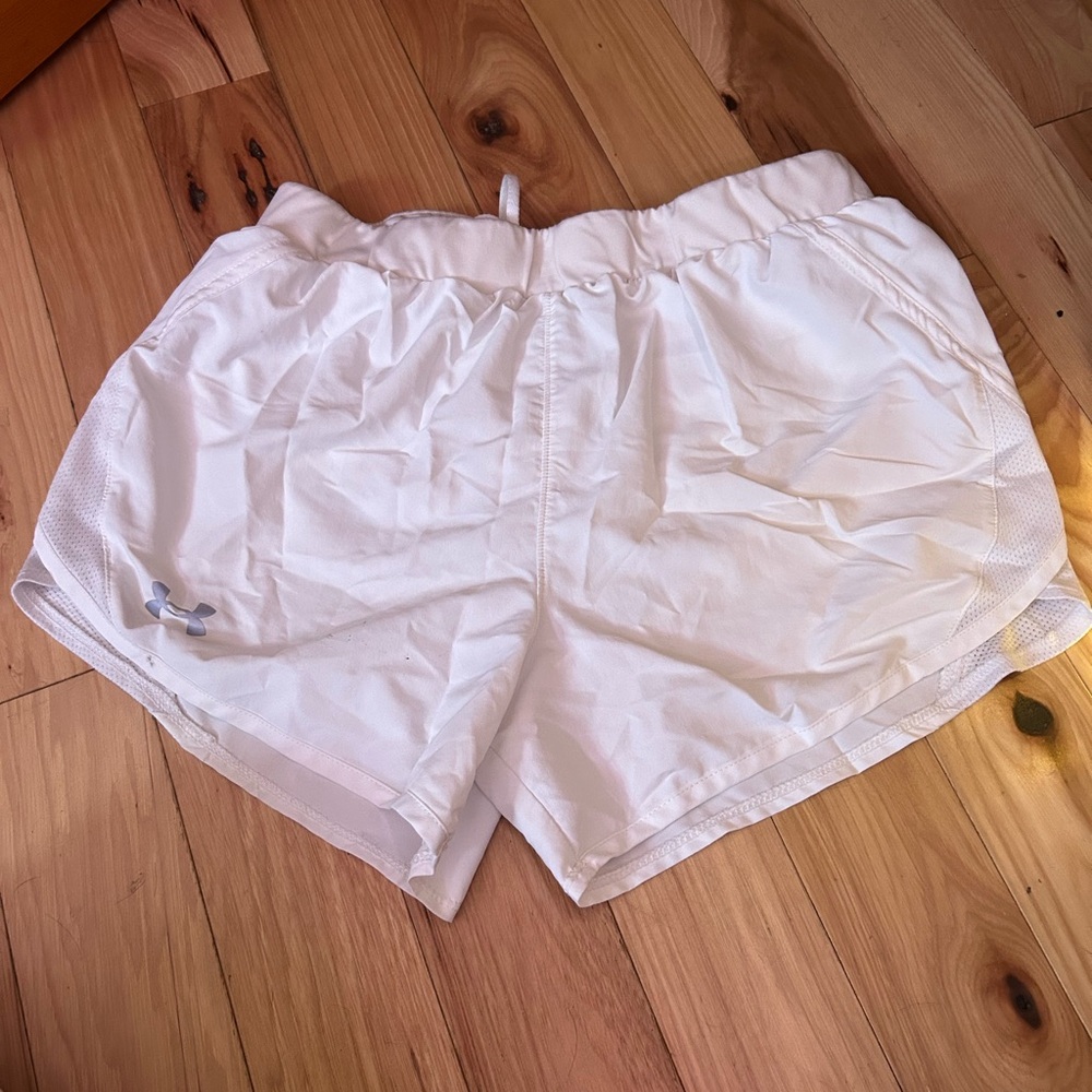 Under Armour Women's White Shorts
